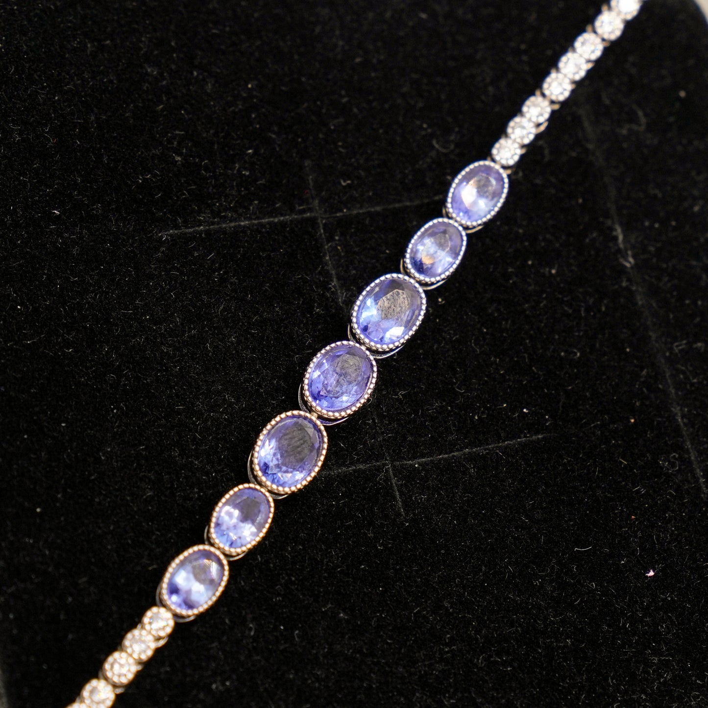 Tanzanite bracelet