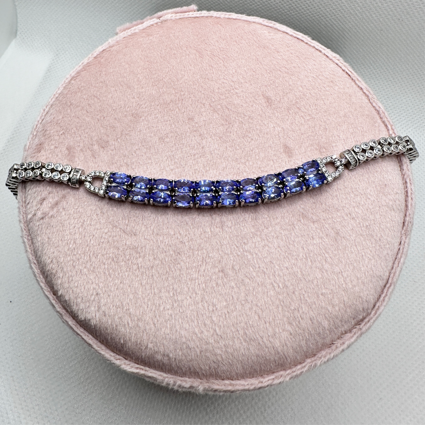 Bling bling tanzanite bracelet