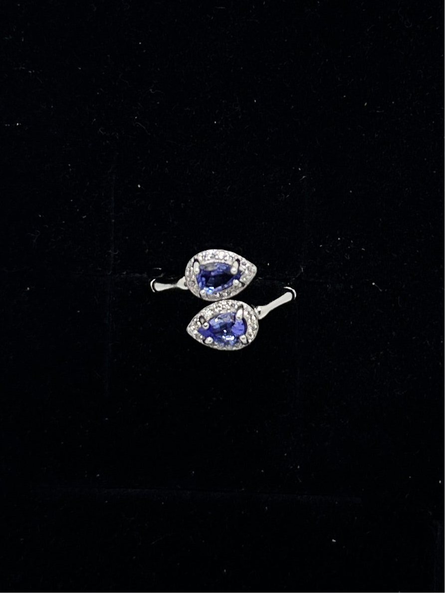 Tanzanite wrap ring